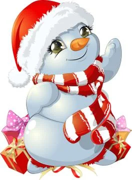 Snowman 스톡 일러스트