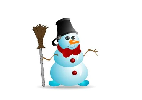 Snowman  Stock Illustration