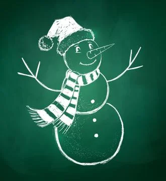 Snowman Stock Illustration