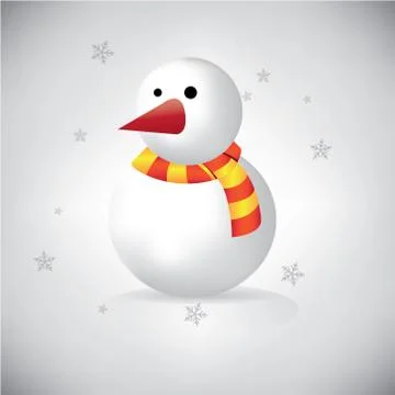 Snowman Stock Illustration