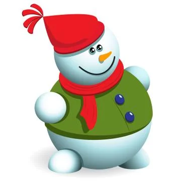 Snowman Stock Illustration