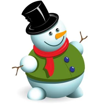 Snowman Stock Illustration