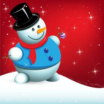 Snowman Stock Illustration