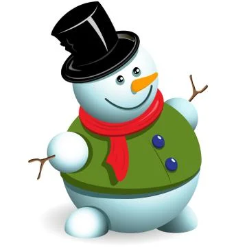 Snowman Stock Illustration