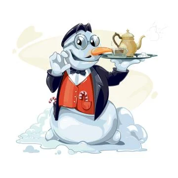 Snowman Stock Illustration