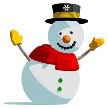 Snowman Stock Illustration