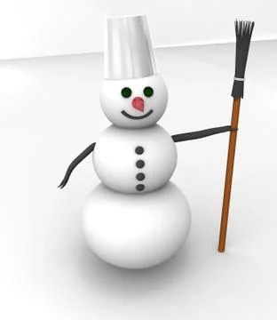 Snowman Stock Illustration