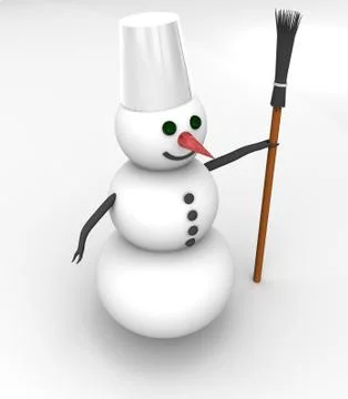 Snowman Stock Illustration