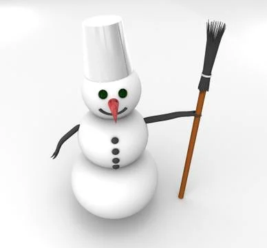 Snowman Stock Illustration
