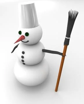 Snowman Stock Illustration