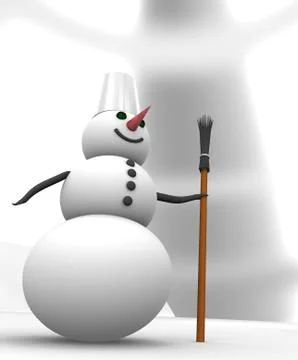 Snowman Stock Illustration