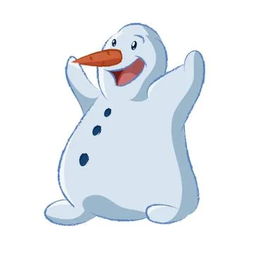 Snowman Stock Illustration