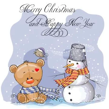 Snowman Stock Illustration