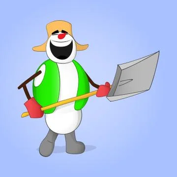 Snowman Stock Illustration