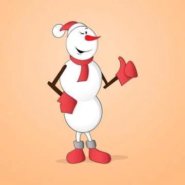 Snowman Stock-Illustration