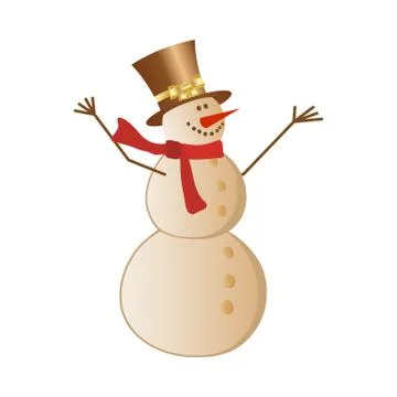 Snowman Stock Illustration