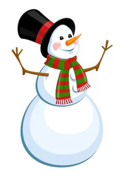 Snowman Stock Illustration