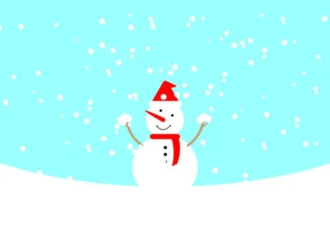 Snowman Stock Illustration