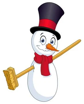 Snowman Stock Illustration