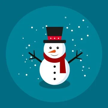 Snowman Stock Illustration