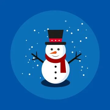 Snowman Stock Illustration