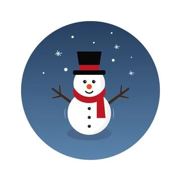 Snowman Stock Illustration