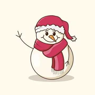 Snowman Stock Illustration