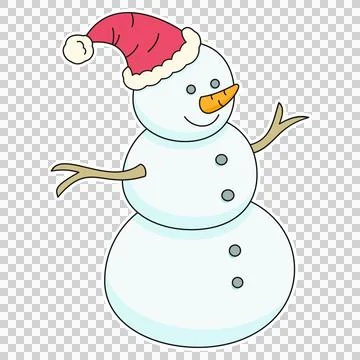 Snowman Stock Illustration