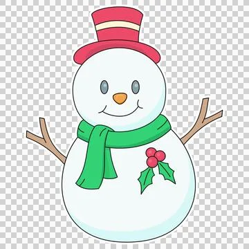 Snowman Stock Illustration