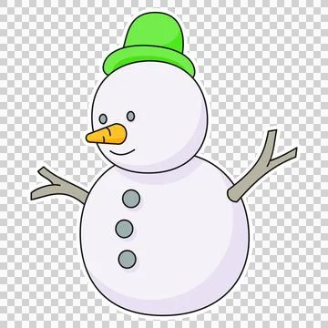 Snowman Stock Illustration