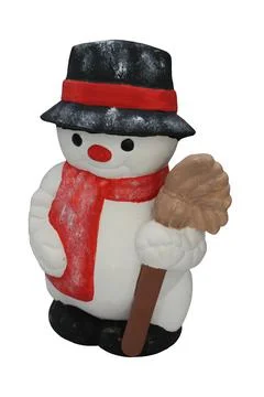 Snowman Model. Stock Photos