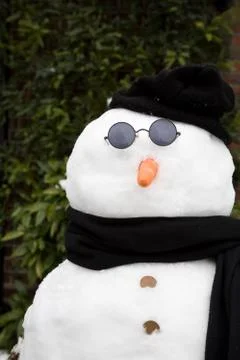 Snowman Foto stock