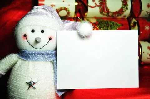 Snowman Foto stock