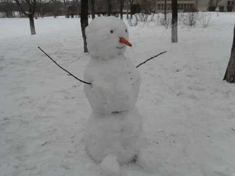 Snowman Foto stock