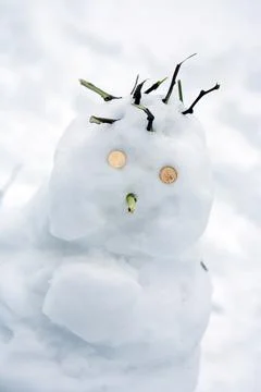 Snowman 스톡 사진