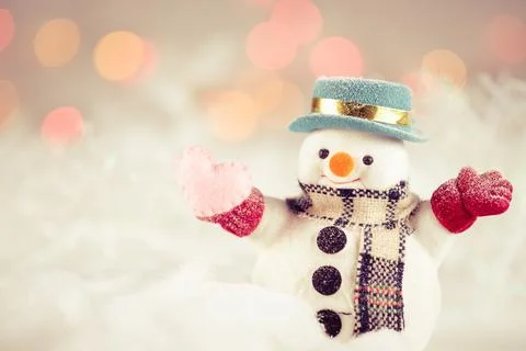 Snowman Foto stock