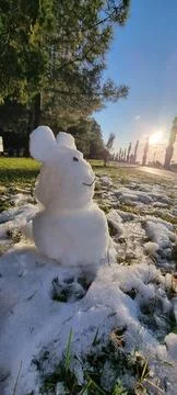 Snowman 스톡 사진