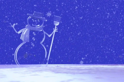 SnowmanB 15 Video stock 286451