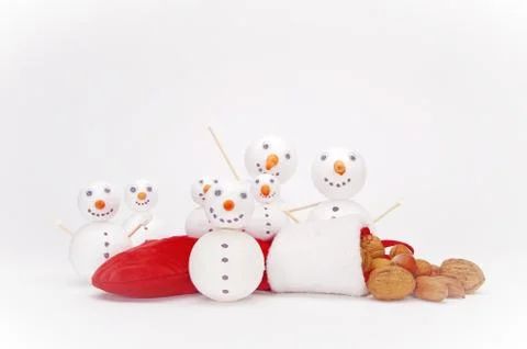 Snowmen Stock Photos