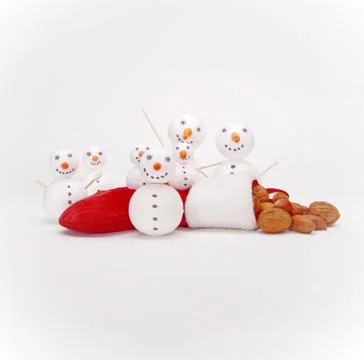 Snowmen Stock Photos