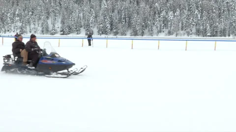 Snowmobile 01 Stock Footage 36175867
