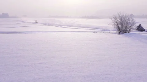 Snowmobile Stock Footage 51703927