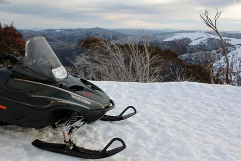 Snowmobile Stock Photos