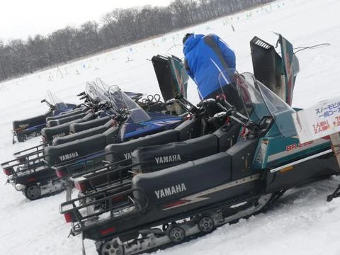 Snowmobile Stock Photos