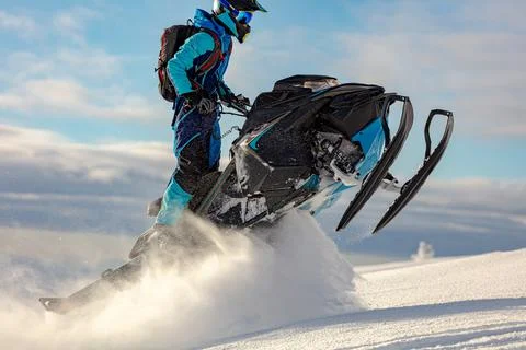 Snowmobile. Stock Photos