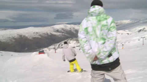 Snowpark Stock Footage 2220293