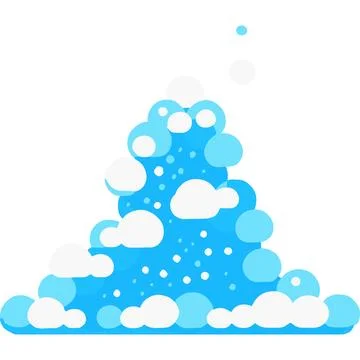 Snowpile Winter Distributed Cold White Subzero Stock-Illustration