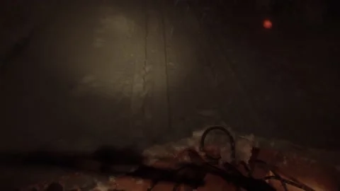 Snowplow in action during a snowfall Stock-Footage 153316523