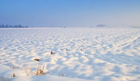 Snowscape Foto stock