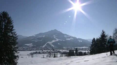 Snowshoe_01 Stock Footage 22426429